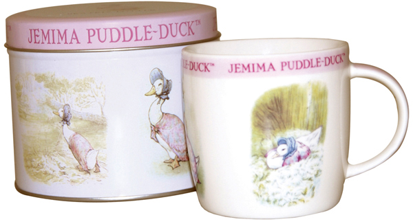 Mug in a Tin Jemima Puddle Duck